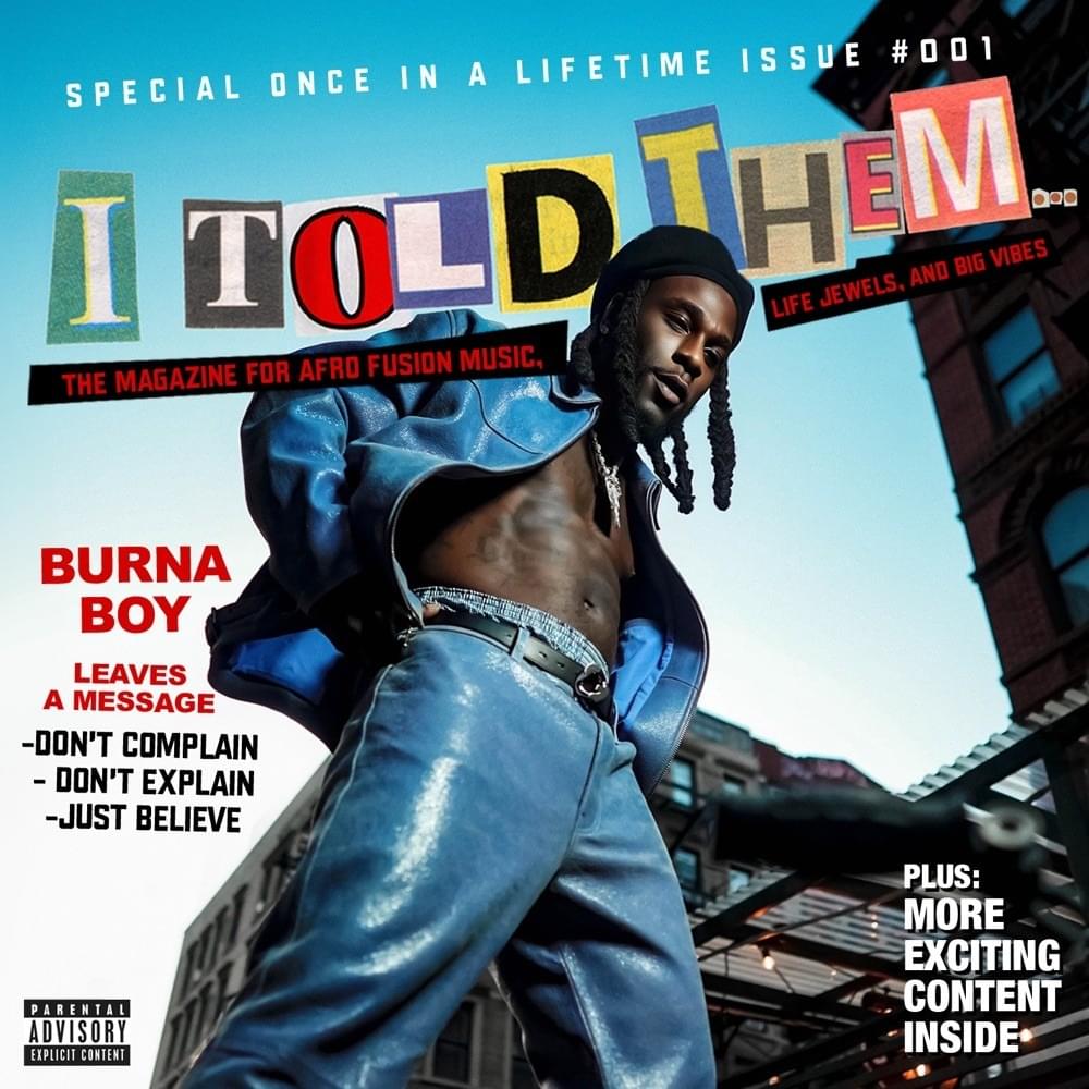 Burna Boy – I Told Them Ft. GZA