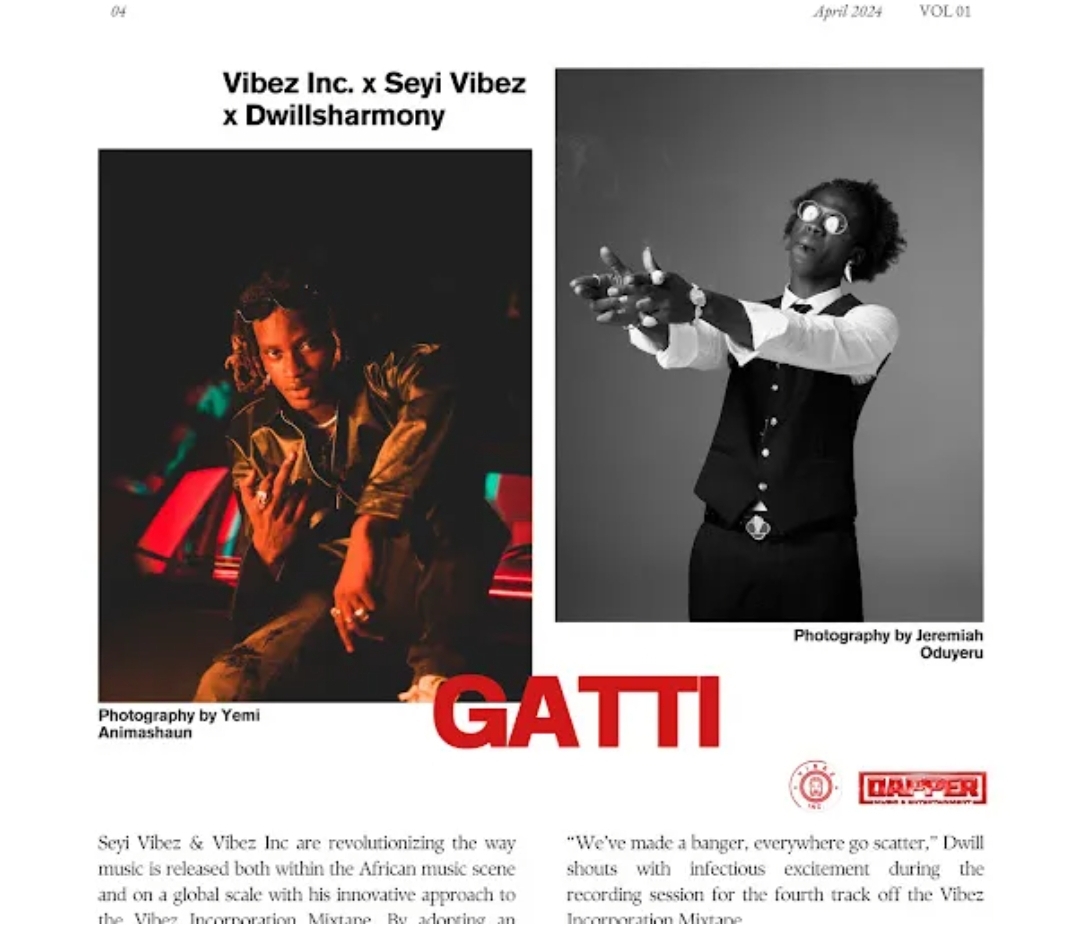 Seyi Vibez – Gatti Ft. Dwillsharmony