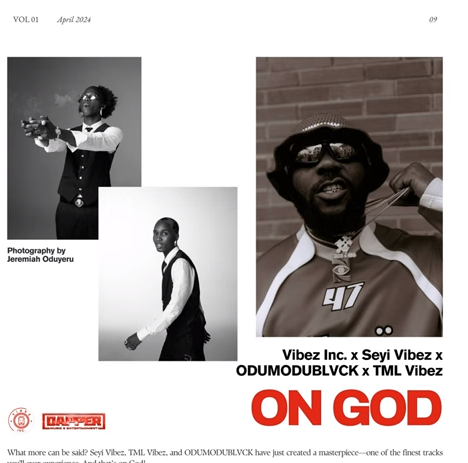 Seyi Vibez – On God Ft. Odumodublvck & TML Vibez