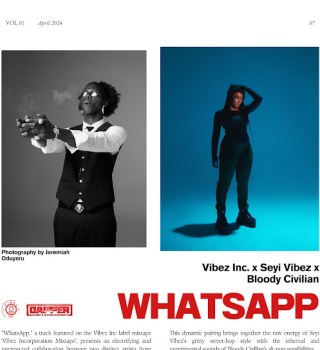 Vibez Inc – WhatsApp ft Seyi Vibez & Bloody Civilian